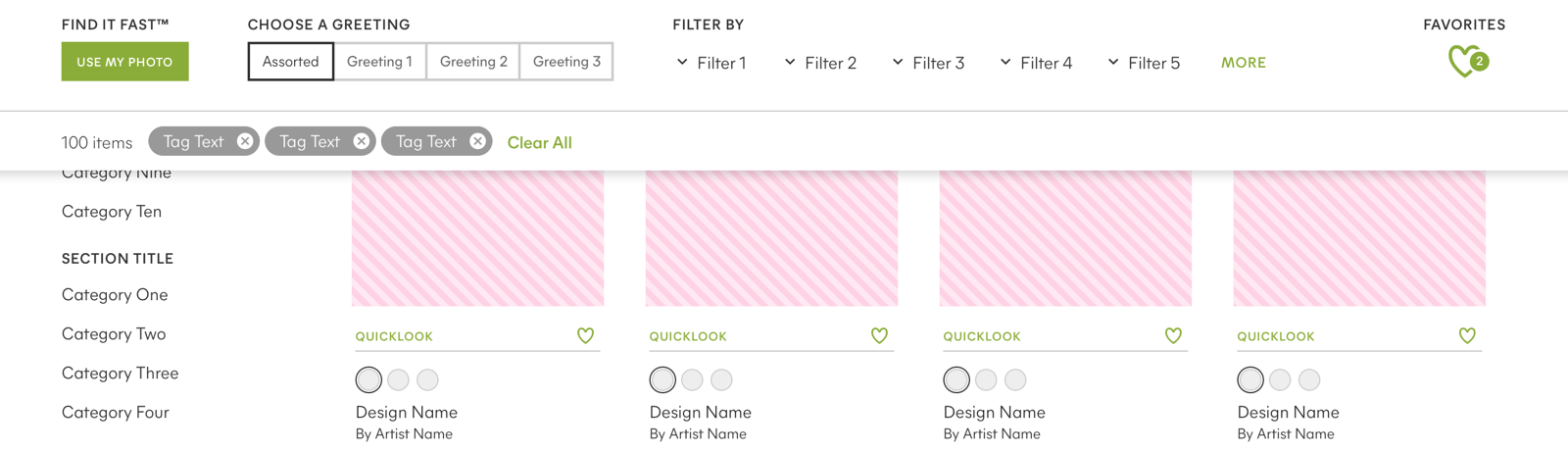 Minted Component Library
